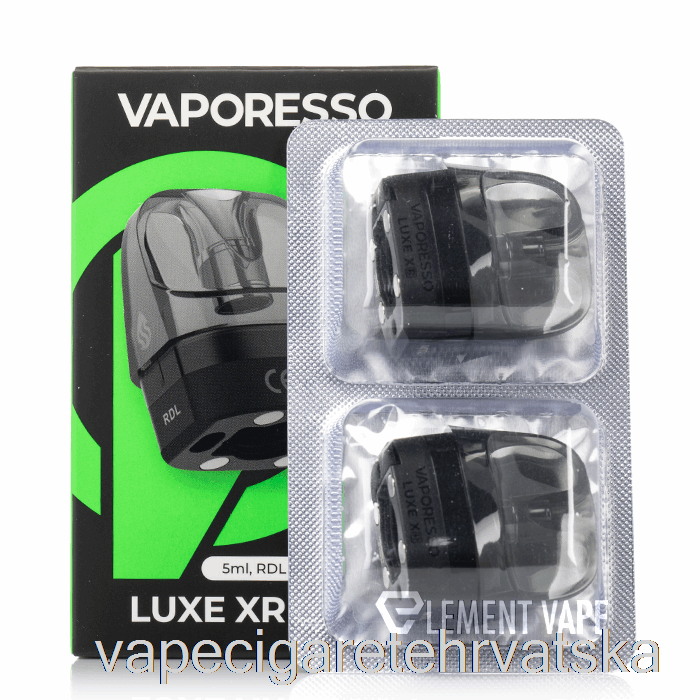 Vape Cigarete Vaporesso Luxe Xr ​​zamjenske Kapsule 5ml Rdl Kapsule
